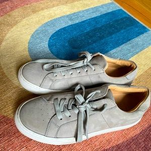 Greats suede grey sneakers